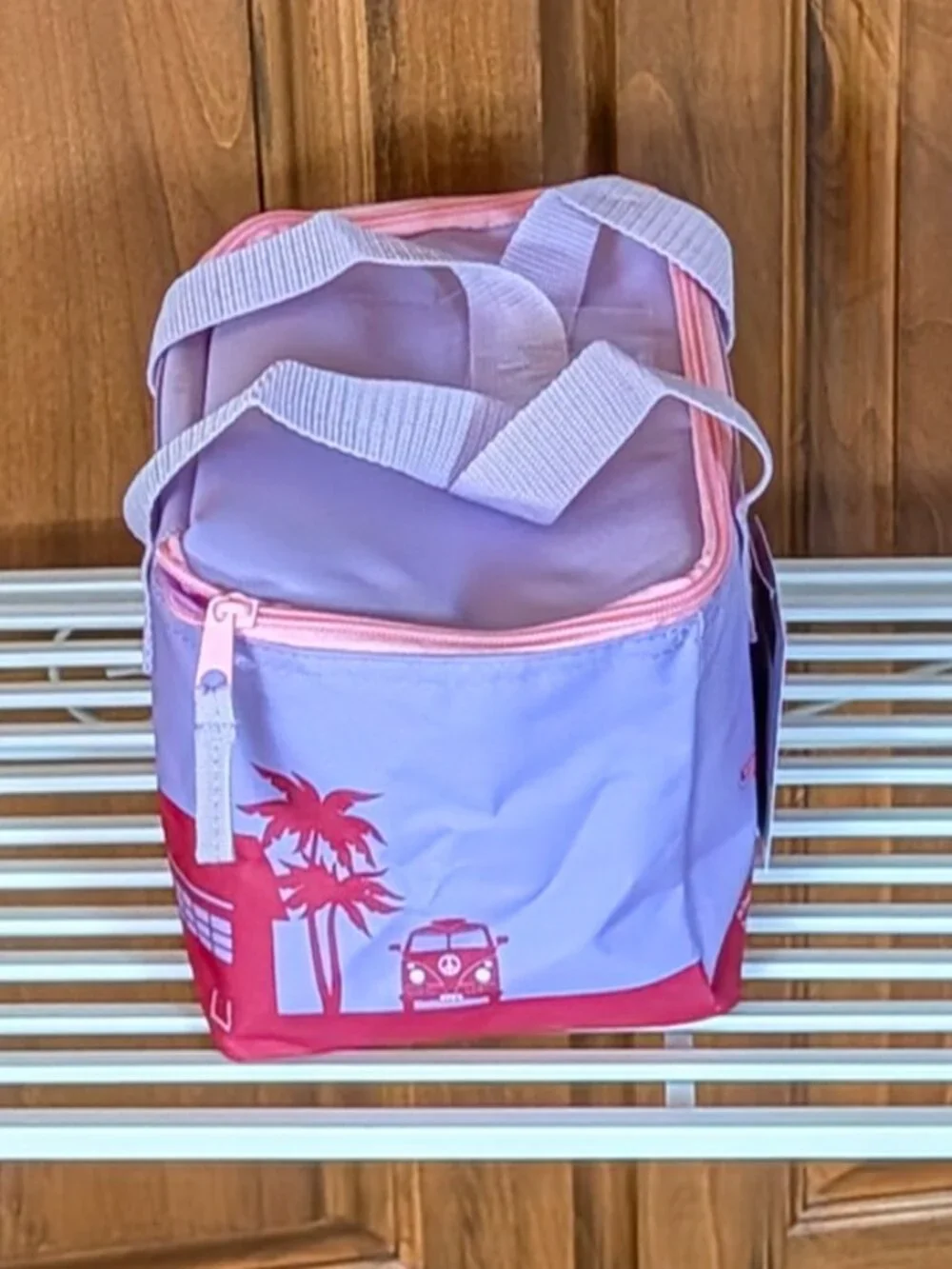 Trader Joe’s Mini Reusable Lavender Haze Insulated Cooler Bag -